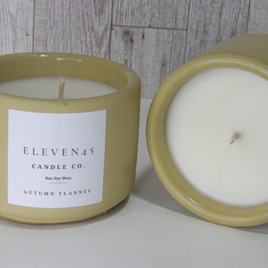 Concrete Candles | Autumn Flannel Candle Scent