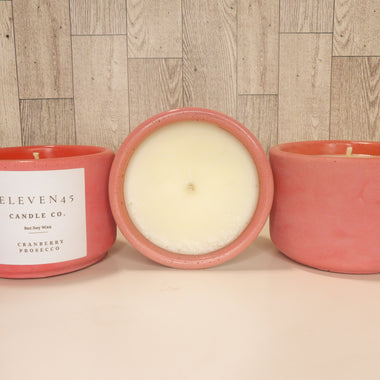 Concrete Candles | Cranberry Prosecco Candle Scent