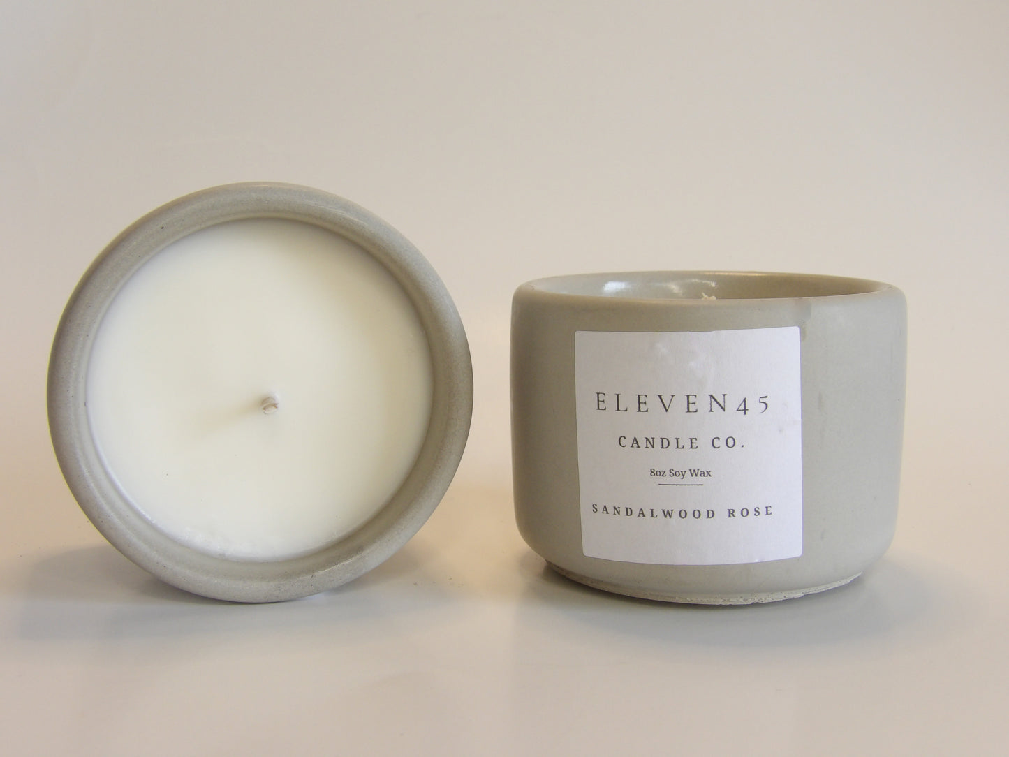 Concrete Candles | Sandalwood Rose Candle Scent