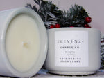 Concrete Candles | Shimmering Snowflakes